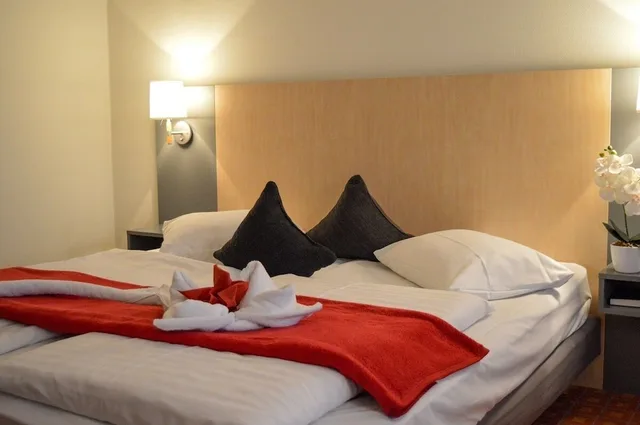 غرفة كومفورت بسرير كوين بشرفة، Carea Residenz Hotel Harzhohe 5/7
