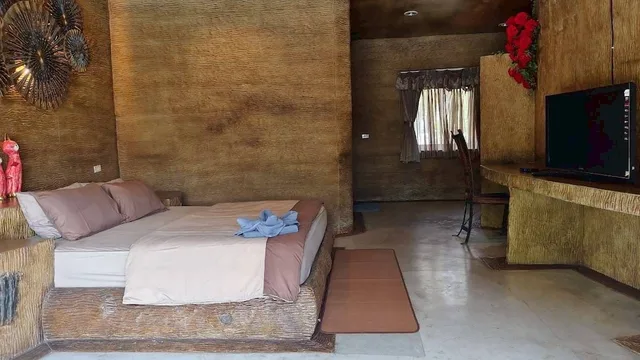 غرفة ديلوكس بسرير مزدوج، Timberland And Fruit Resort 6/10