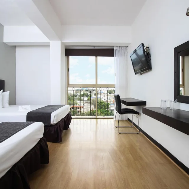 غرفة بسريرين مزدوجين، Hotel Maya Yucatan by Cartas a Frida 4/10