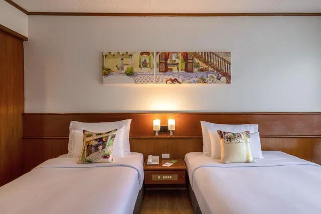 غرفة ديلوكس بسرير مزدوج أو سريرين منفصلين بإطلالة على المدينة، Royal Phuket City Hotel 3/4