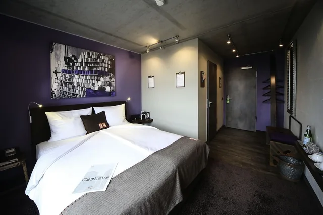 غرفة كومفورت بسرير كوين، Altes Stahlwerk Business & Lifestyle Hotel 1/4