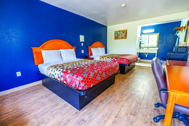 غرفة بسريرين كوين للمدخنين، Budget Inn Greenville By Hotel O I-85 3/4