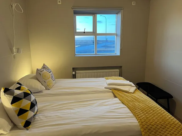 غرفة بسرير مزدوج، Guesthouse Hvammur 1/10