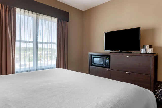 جناح بسرير كينج مع أريكة بمنطقة جلوس بجاكوزي بمطبخ صغير، Best Western Plus Bridgewater 2/8