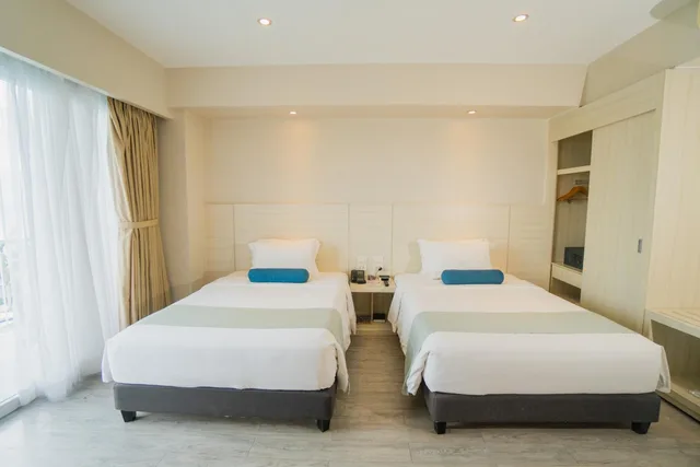 غرفة قياسية بسريرين مزدوجين، Solea Mactan Resort 1/3