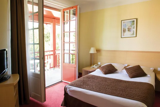Room, Double Bed, Balcony or Terrace، Hotel and Residence Vacances Bleues Orhoitza 4/10
