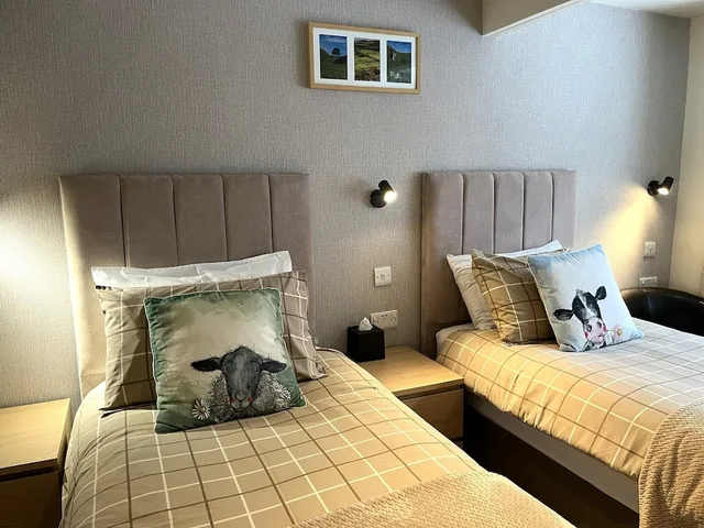 غرفة بسريرين منفصلين، Shaftoes Guest House 3/4