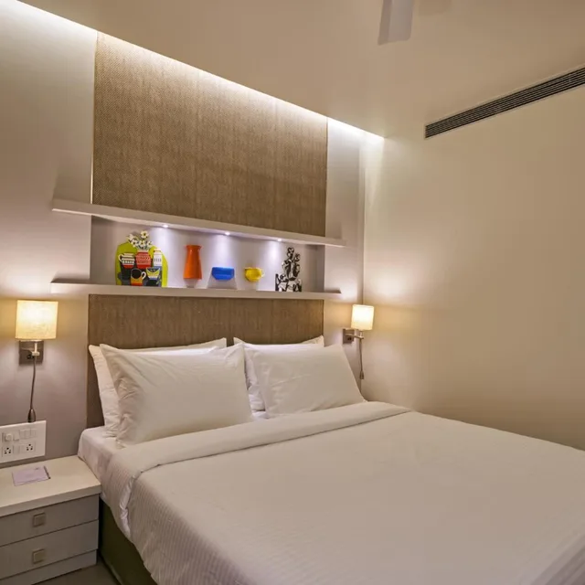 غرفة ديلوكس بسرير كينج، Hotel Atharv 8/10
