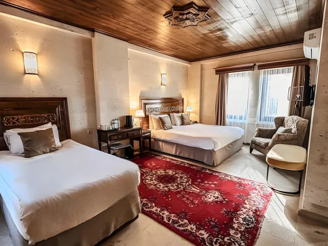 غرفة عائلية ثلاثية بسرير كينج بغرفة نوم واحدة، Osmanli Manor Hotel 1/2