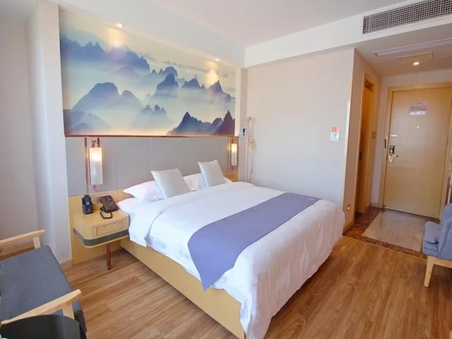 غرفة بزنس بسرير كينج، GreenTree Eastern Suzhou Industrial Park Expo Center Qingjianhu Union Square Hotel 1/1