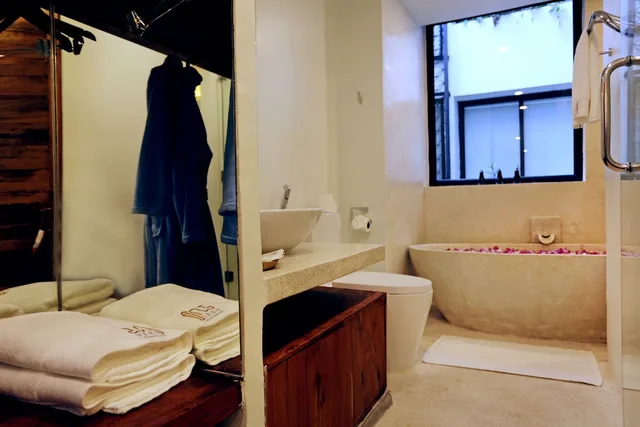 غرفة ديلوكس بسريرين منفصلين، Hari Residence Spa 4/4
