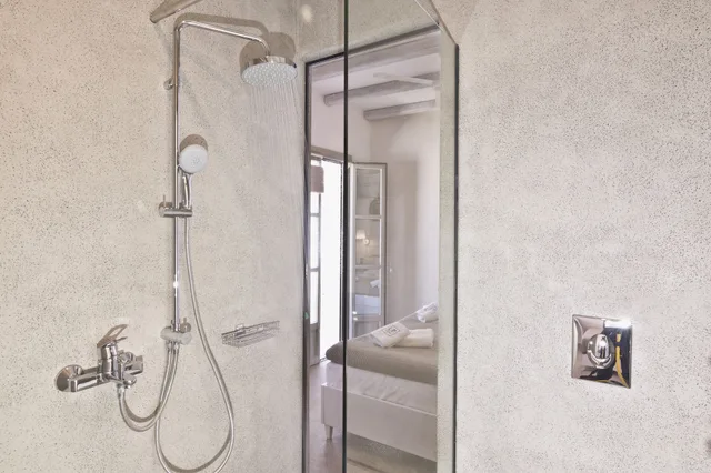 Honeymoon, Suite, 1 King and 1 Single Beds, Castle View, Terrace، Lindos Comfy Suites 3/3