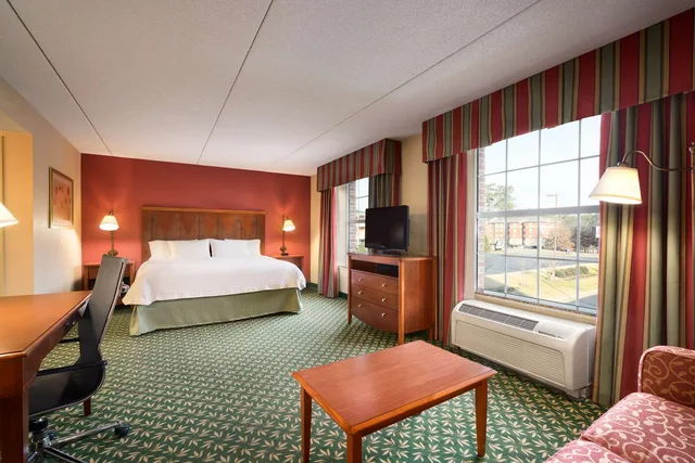جناح استوديو بسرير كينج مع أريكة، Hampton Inn And Suites Williamsburg Central 1/2