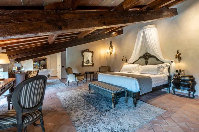 جناح بسرير كينج، Villa Petriolo 2/6