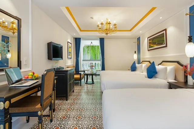 غرفة ديلوكس ثلاثية بثلاثة أسرّة، Hoi An Blue Sky Boutique Spa 5/10
