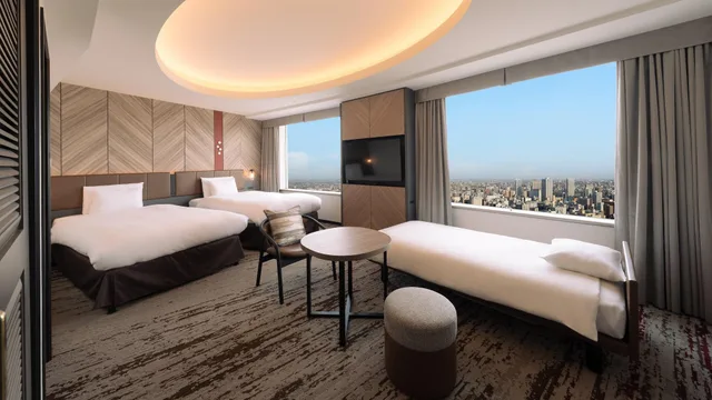 Semi Room, Club, Triple, 2 Semi Double Beds, Sofa, Lounge Access، Sapporo Prince Hotel 1/1
