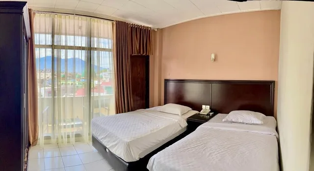 غرفة ديلوكس بسرير مزدوج، BENTENG HOTEL 2/3