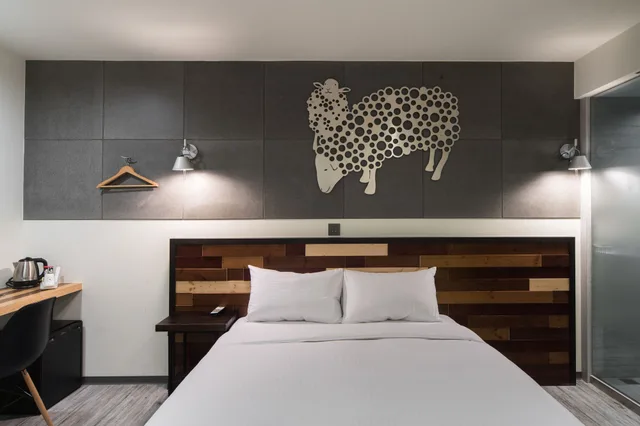 غرفة قياسية بسرير مزدوج، Xinshe Hotel Hsinchu 3/5