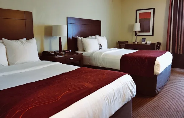 غرفة قياسية بسريرين مزدوجين، Comfort Inn Fayetteville near Fort Bragg 3/8