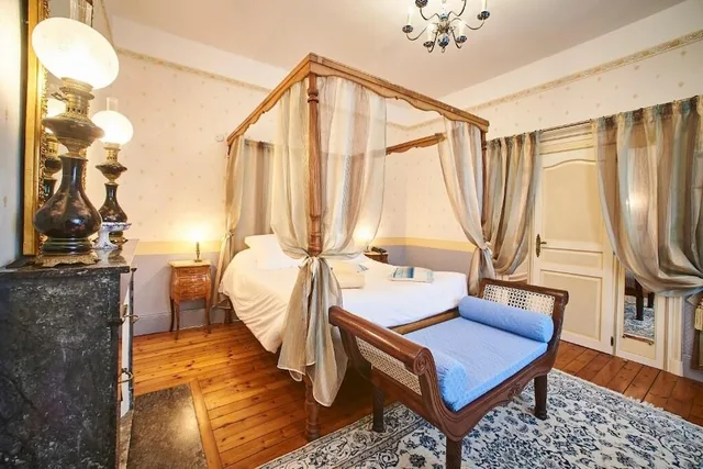 غرفة سوبيريور بسرير كوين، Relais Du Silence Chateau De La Richerie 3/4