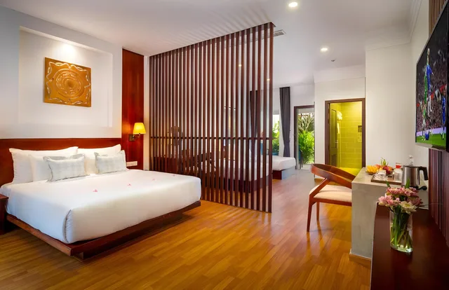 غرفة فاخرة ثلاثية، Sabara Angkor Resort & Spa 2/2