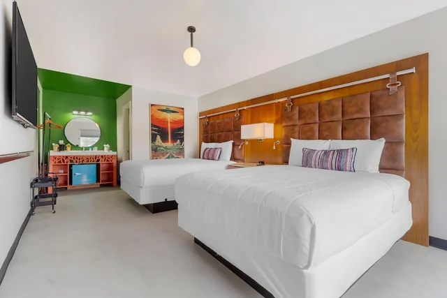 غرفة قياسية بسريرين كوين، Heights House Hotel - Houston Heights Downtown, an Ascend Collection Hotel 3/10