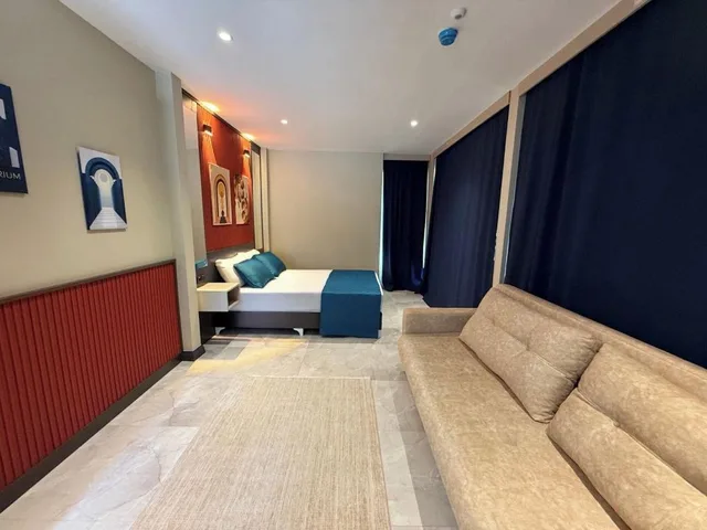 غرفة ديلوكس بسرير مزدوج وسرير فردي، Sky Luxe Hotel Konyaalti 3/3