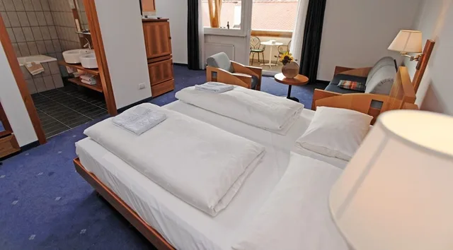 غرفة عائلية بسرير كينج، Hotel Krone 1/5