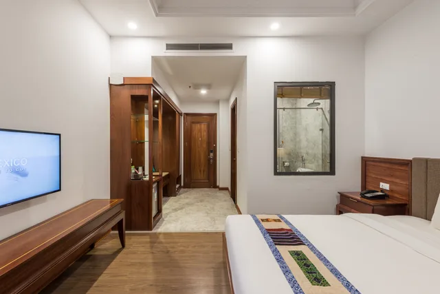 غرفة سوبيريور بسرير مزدوج أو سريرين منفصلين، Bamboo Sapa Hotel 4/6