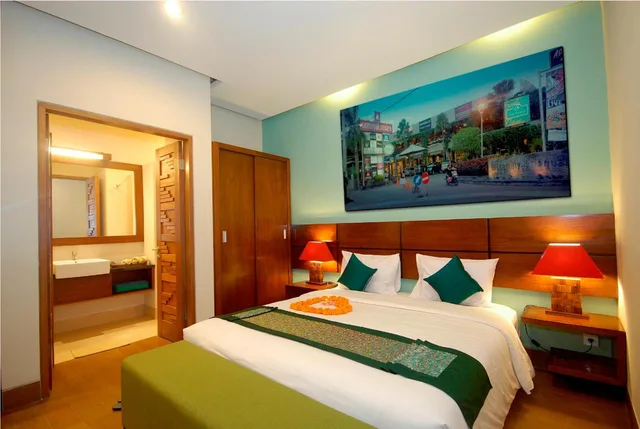 شقة ديلوكس بسرير كينج بإطلالة على الحديقة بغرفة نوم واحدة، The Green Zhurga Suites 5/10