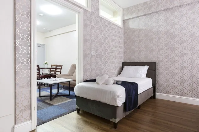 شقة سوبيريور بسرير مزدوج وسريرين منفصلين بغرفة نوم واحدة بحمام خاص، Central Hoxton Shoreditch 2/7