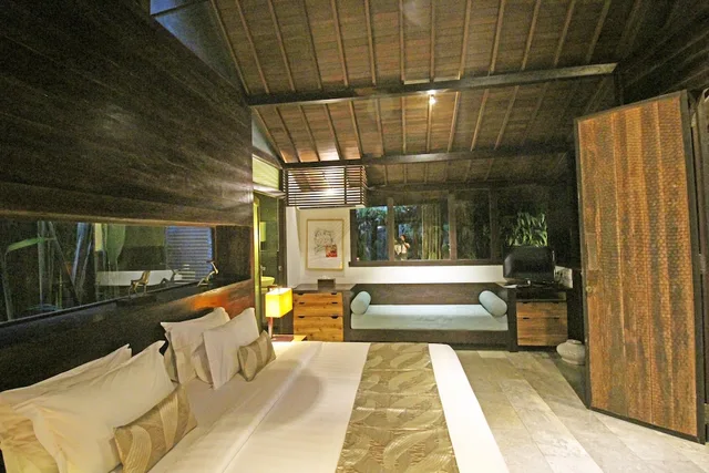 فيلا فاخرة بسريرين كوين وسريرين منفصلين بـ3 غرف نوم بمسبح خاص، Surya Kembar Villas 1/2