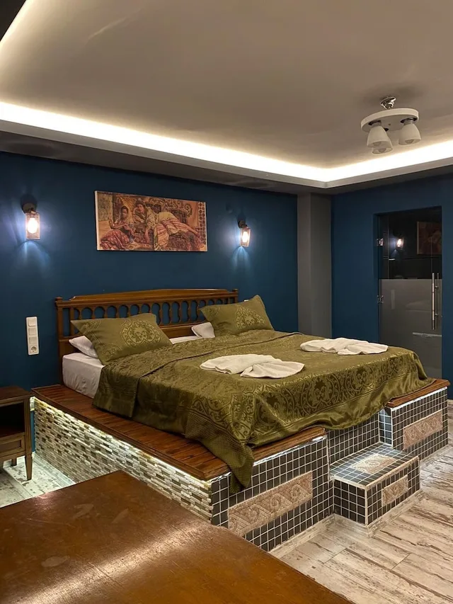 غرفة غراند ديلوكس بسرير كينج، Rebetika Hotel 5/8