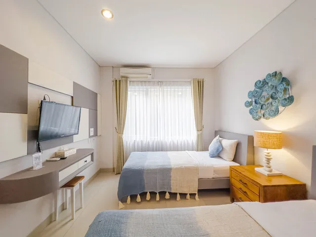 غرفة قياسية بسريرين منفصلين، Hola Seminyak 4/6