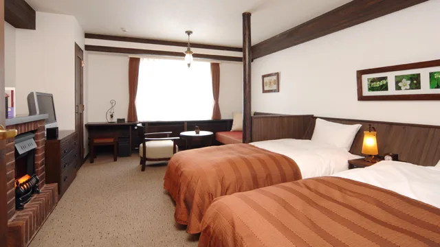 Room, Twin Beds, Mountain View, at the Mountain View، LA VISTA DAISETSUZAN 1/2