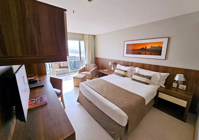 Master, Double Bed, Lateral Side Sea View، Riale Brisa Barra Hotel 1/1