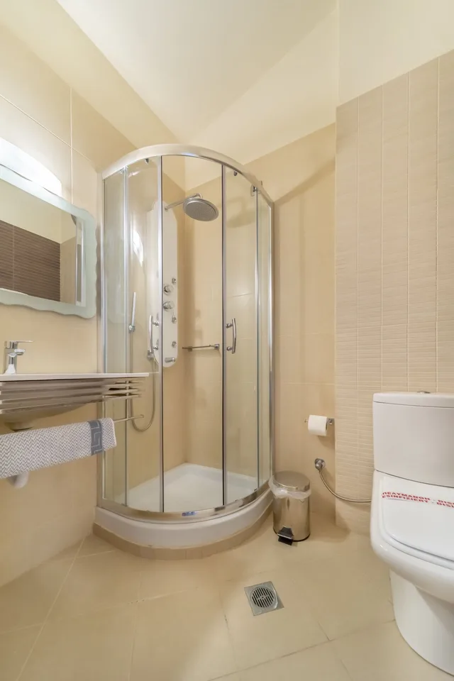 غرفة ديلوكس بسرير كوين بإطلالة على البحر مع أريكة، Hotel Agia Markella 9/10