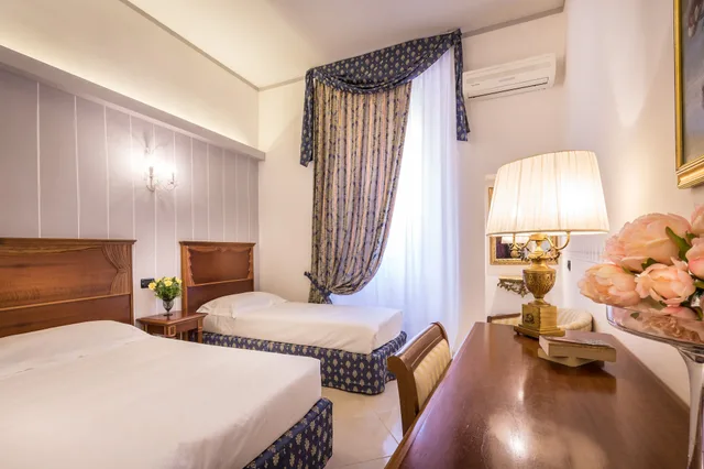 غرفة قياسية ثلاثية بسرير مزدوج وسرير فردي بغرفة نوم واحدة، Hotel Veneto 1/10