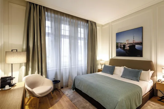 غرفة قياسية بسريرين منفصلين، BoHo Prague Hotel 1/10
