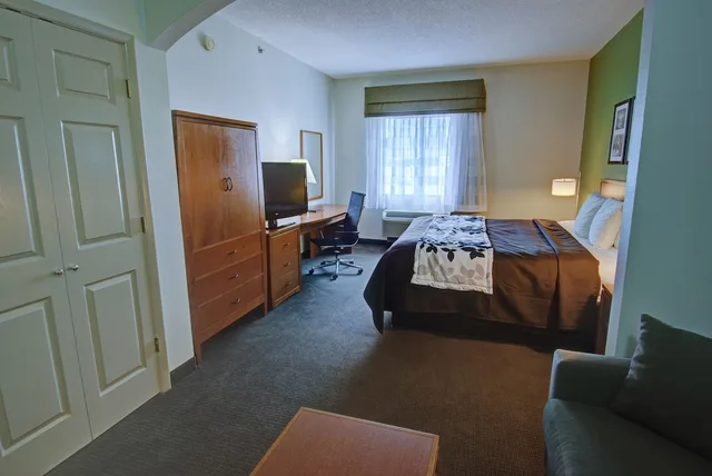 جناح بسرير كينج مع أريكة، Sleep Inn and Suites Winchester 3/4