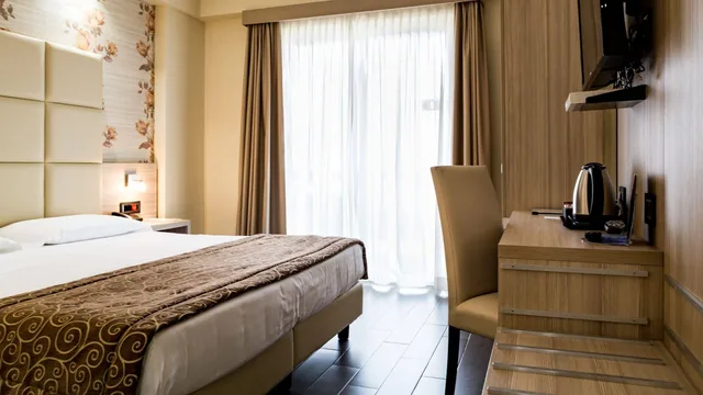 غرفة بريميوم كومفورت بسرير مزدوج مع سرير إضافي، Pineta Palace Roma 3/3