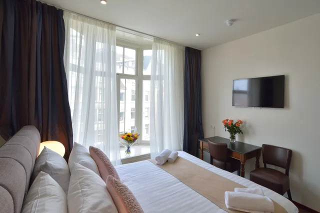 غرفة أساسية بسرير مزدوج أو سريرين منفصلين، Boutique Hotel La Belle Vue 2/3