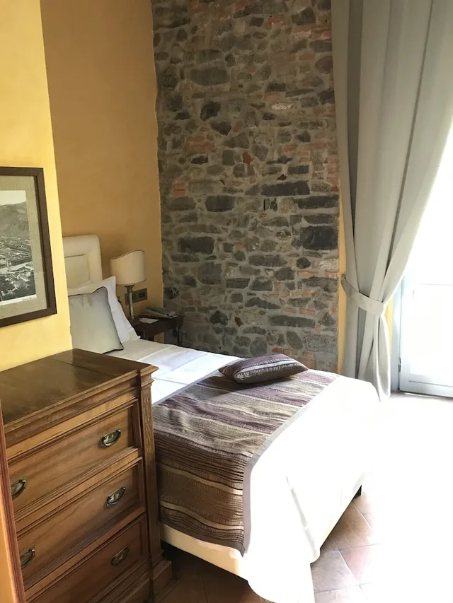 غرفة سوبيريور بسرير مزدوج بغرفة نوم واحدة، Albergo Le Due Corti 6/8