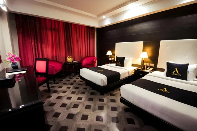 غرفة سوبيريور بسرير مزدوج أو سريرين منفصلين بغرفة نوم واحدة، Arman Hotel 1/1