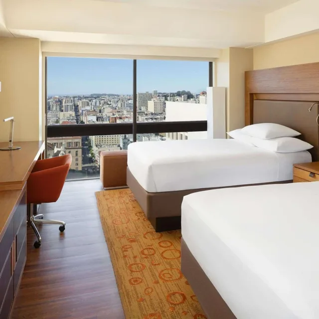 Room, 2 Double Beds, Square View، Grand Hyatt San Francisco 2/3