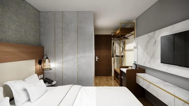 غرفة سوبيريور بسرير كوين، d'primahotel Airport Jakarta Terminal 3 Wellness Center 1/6