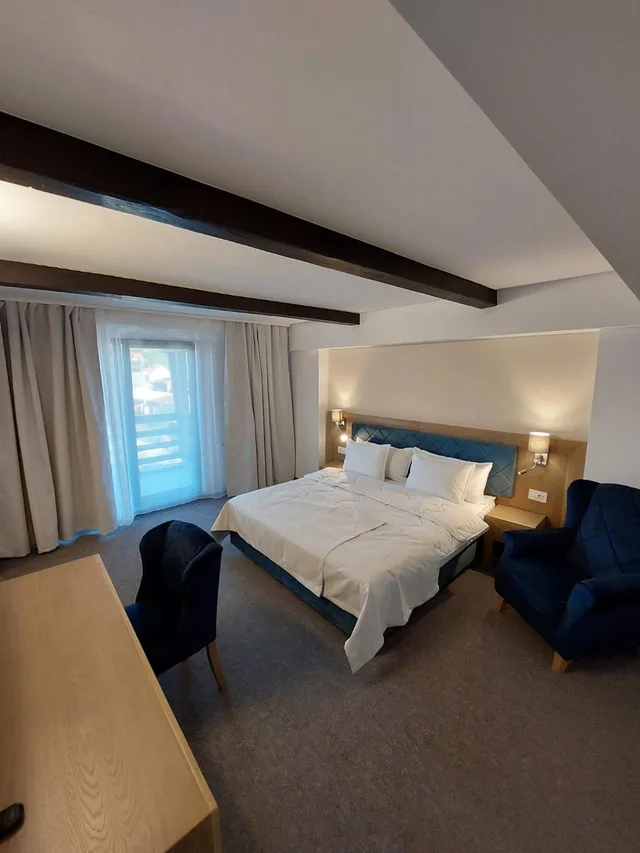 غرفة بسرير مزدوج أو سريرين منفصلين، HOTEL WOLF 10/10