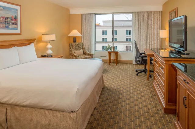 غرفة قياسية بسرير كينج لذوي الإعاقة، Hilton Seattle Airport & Conference Center 1/2