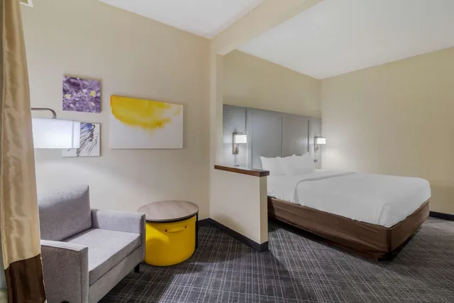 غرفة بسرير كينج، Comfort Suites Bismarck, ND 3/4