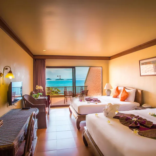 غرفة عائلية بإطلالة على البحر، SAMUI BAYVIEW RESORT & SPA 5/7